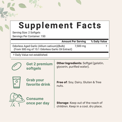 Restored™ Aged Garlic Softgels